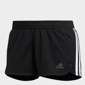Black and white Adidas shorts women's soccer